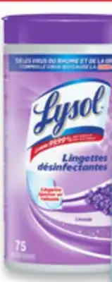 Walmart Lysol disinfectant wipes 75s- 84s offer