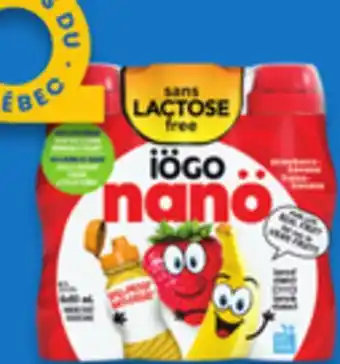 Walmart Iögo nanö drinkable yogurt offer