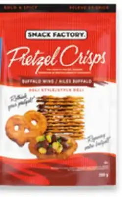 Walmart Snack factory pretzel crisps offer