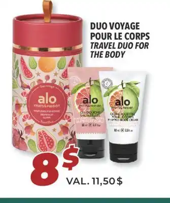 Familiprix Travel duo for the body offer