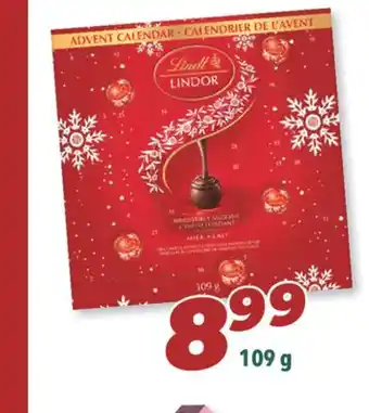 Familiprix Lindor chocolate offer