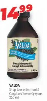Familiprix Valda cough and immunity syrup offer