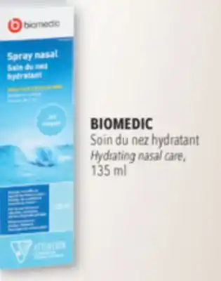 Familiprix Biomedic hydrating nasal care offer