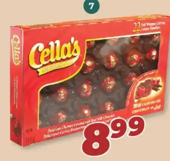 Familiprix Cella's cherries covered milk chocolate offer