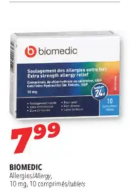 Familiprix Biomedic allergy offer