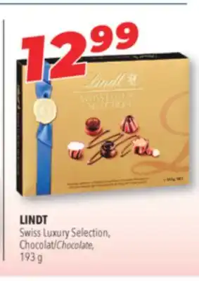 Familiprix Lindt swiss luxury selection, chocolate offer