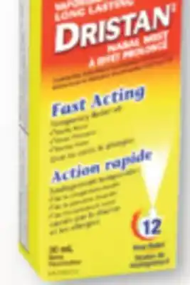 Familiprix Dristan long lasting nasal mist offer