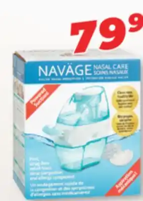 Familiprix Naväge nasal care, nettoyeur nasal et 20 capsules offer