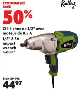 Home Hardware 1/2 8.5a impact wrench offer