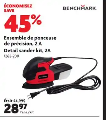 Home Hardware Detail sander kit, 2a offer
