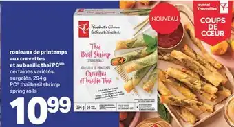 L'Intermarché Rouleaux de printemps aux crevettes et au basilic thaï, 294 g offer
