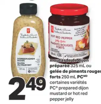 L'Intermarché Moutarde de dijon préparée 325 ml ou gelée de piments rouges forts 250 ml offer