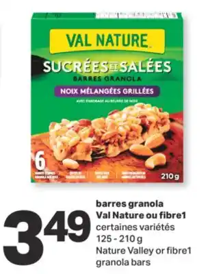 L'Intermarché Barres granola , 125 - 210 g offer