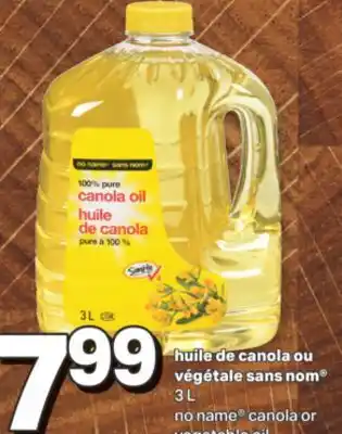 L'Intermarché Huile de canola ou végétale, 3 l offer