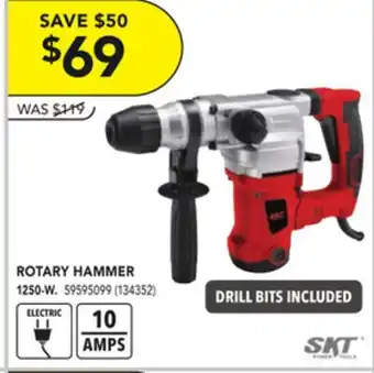 RONA Skt rotary hammer, 1250-w offer