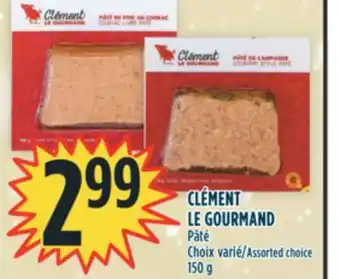 Marché Adonis Clément le gourmand pâté offer