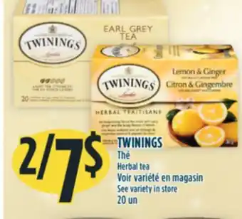 Marché Adonis Twinings thé offer