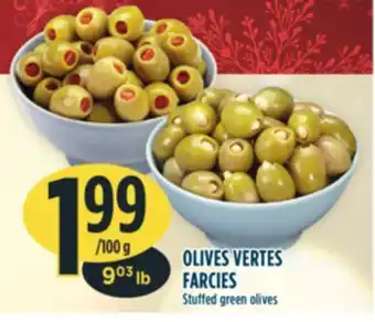 Marché Adonis Olives vertes farcies offer