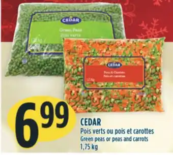 Marché Adonis Cedar pois verts ou pois et carottes offer