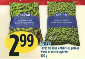 Marché Adonis Cedar fèves de soya entiers ou pelées offer