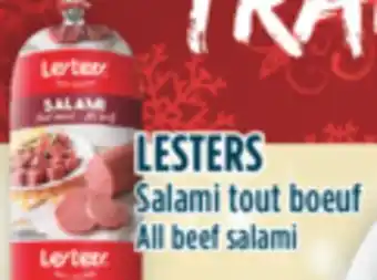Marché Adonis Lesters salami tout boeuf offer