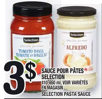 Marche Ami Sauce pour pâtes selection | selection pasta sauce offer