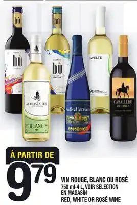 Marche Ami Vin rouge, blanc ou rosé offer