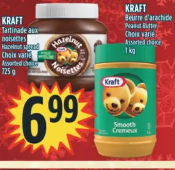 Marché Adonis Kraft beurre d'arachide offer