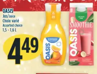 Marché Adonis Oasis jus offer