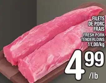 Marche Ami Filets de porc frais | fresh pork tenderloins offer