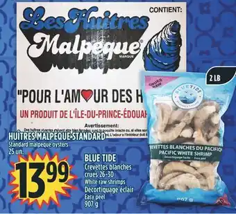 Marché Adonis Huîtres malpêque standard offer