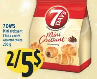 Marché Adonis 7 days mini croissant offer