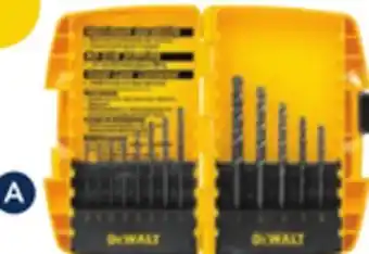 Réno Dépôt Dewalt 13-piece drill bit set offer