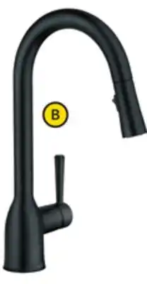 Réno Dépôt Moen adler pull-down kitchen faucets offer