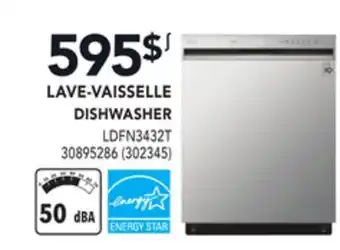 Réno Dépôt Lg dishwasher offer