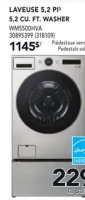 Réno Dépôt Lg 5,2 cu. ft. washer offer