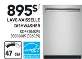 Réno Dépôt Kitchenaid dishwasher offer