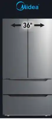 Réno Dépôt Midea 22.5 cu. ft. refrigerator offer
