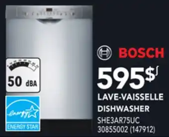 Réno Dépôt Bosch dishwasher offer