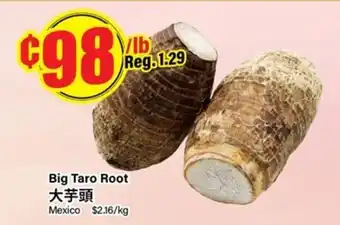 Btrust Supermarket Big Taro Root offer