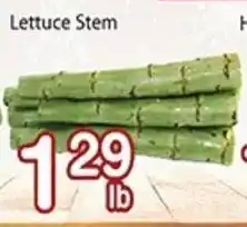 Nations Fresh Foods Lettuce Stem offer