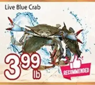 Nations Fresh Foods Live Blue Crab offer