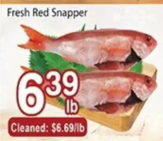 Nations Fresh Foods Fresh Red Snapper offer