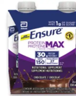 Walmart Ensure protein drink offer