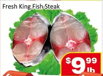 Jian Hing Supermarket Fresh King Fish Steak offer