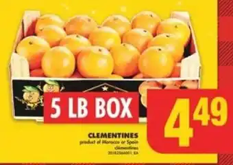 No Frills CLEMENTINES offer