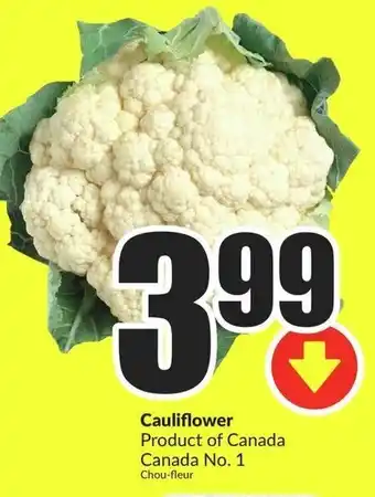 FreshCo Cauliflower offer