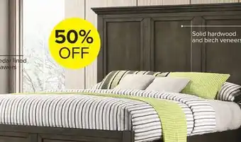 Leon's San mateo 3-piece queen bed package- pewter offer