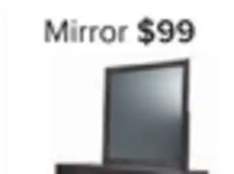 Leon's Miller mirror - grey offer