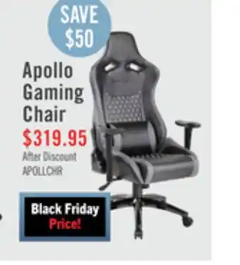 The Brick Apollo premium gaming chair offer